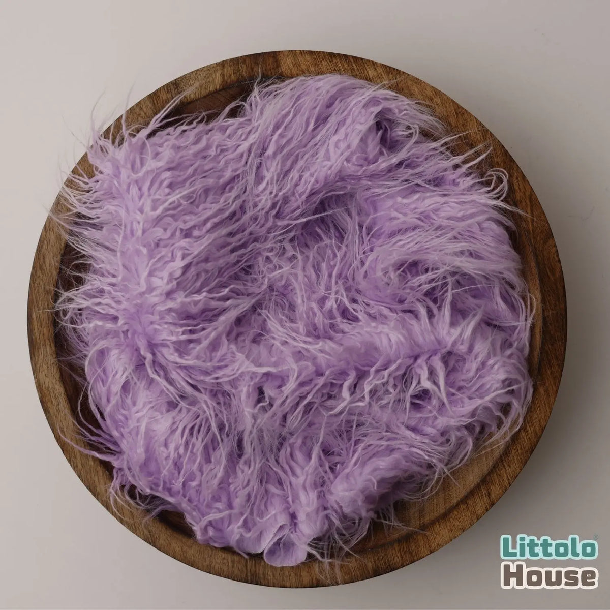 Faux Fur Fabric Layer L055 | Lavender