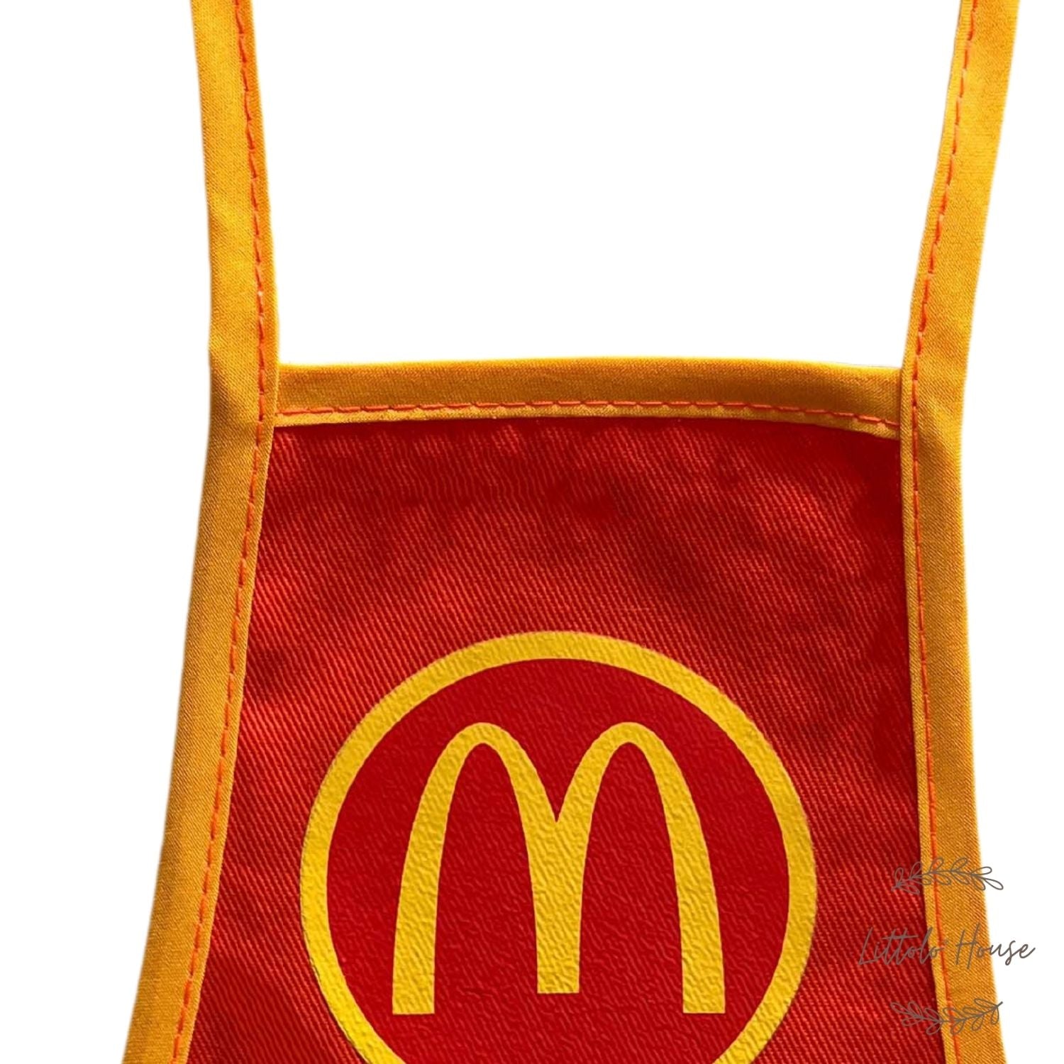 Baby Macdonalds Apron | Medium A029 | NB | Orange