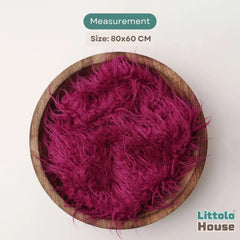 Faux Fur Fabric Layer L055 | Hot Pink