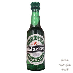 Mini Beer Bottle Miniature D077 | Pack of 1 | Heineken Green