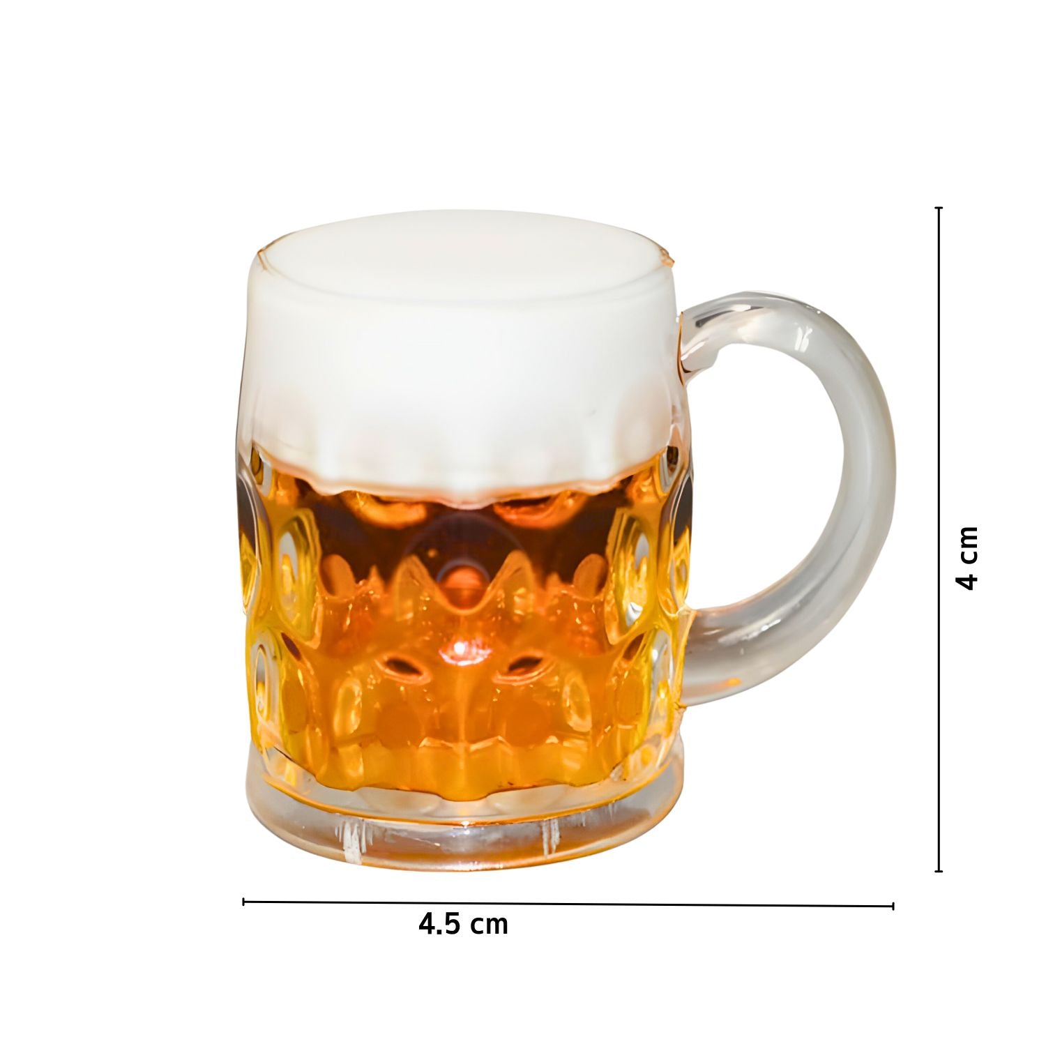 Mini Beer Mug Miniature D078 | Pack of 1 | Beer Yellow