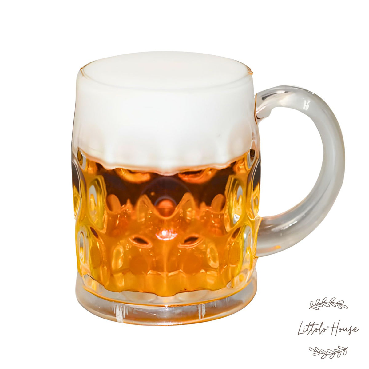 Mini Beer Mug Miniature D078 | Pack of 1 | Beer Yellow