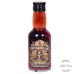 Mini Drink Bottle Miniature D075 | Pack of 1 | Chivas Regal Brown