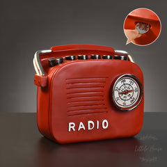 Modern Style Radio | Miniature | Red