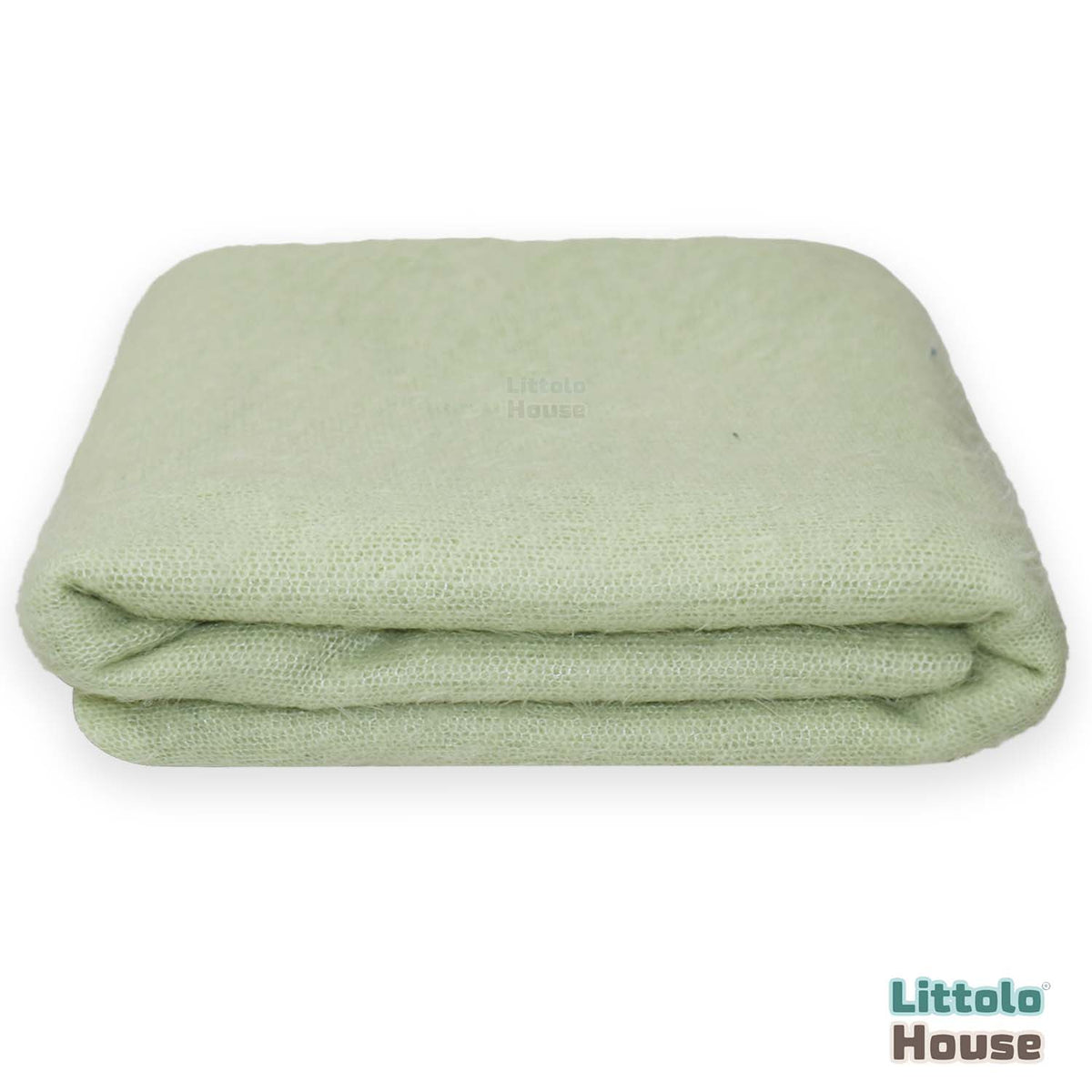 Mohair Wool Knit Layer L038 | Pistachio