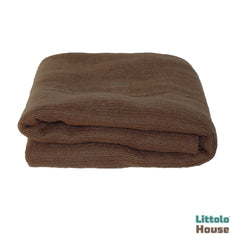 Mohair Wool Knit Layer L038 | Light Coffee