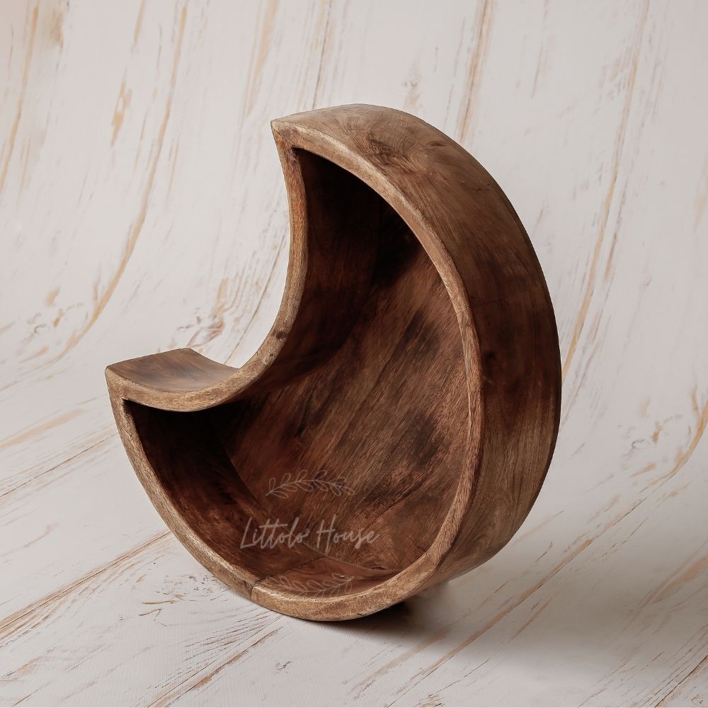 Moon Bowl | Wooden Tableware | Natural Wood