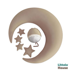 Moon with Stars and Bonnet Set of 3 | Posing Aids | Caramel