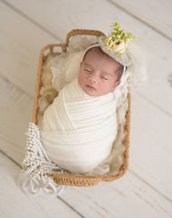 Natural Hand Woven Baby Basket | Unique U004 | Natural