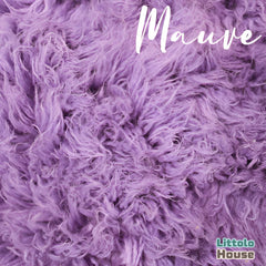 Natural Wool Flokati 2000 GSM Rugs Fur | 3x5 Feet | Mauve