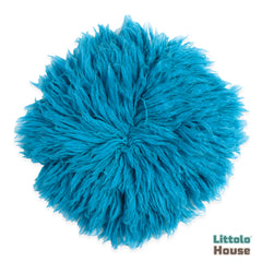 Natural Wool Flokati 3000 GSM Fur | 35 CMS | Azure