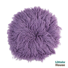 Natural Wool Flokati 3000 GSM Fur | 35 CMS | Mauve