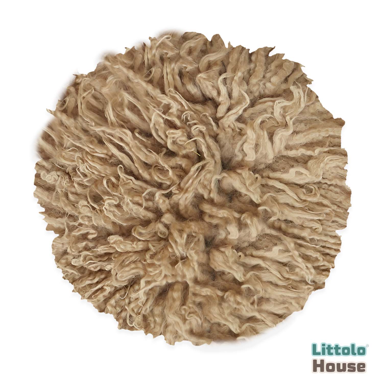 Natural Wool Flokati Fur | 35 CMS