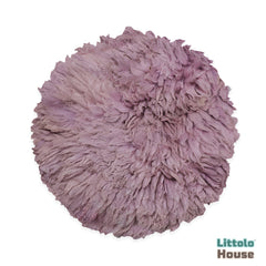 Natural Wool Flokati Fur | 60 CMS | Lavender