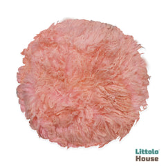 Natural Wool Flokati Fur | 60 CMS | Peach