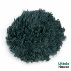 Natural Wool Flokati Fur | 35 CMS | Tiffany Blue