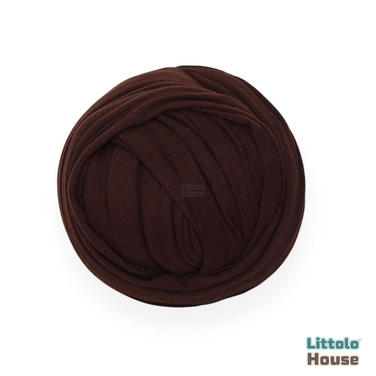 Neutral Jersey Velvet Stretch Wrap | Coffee