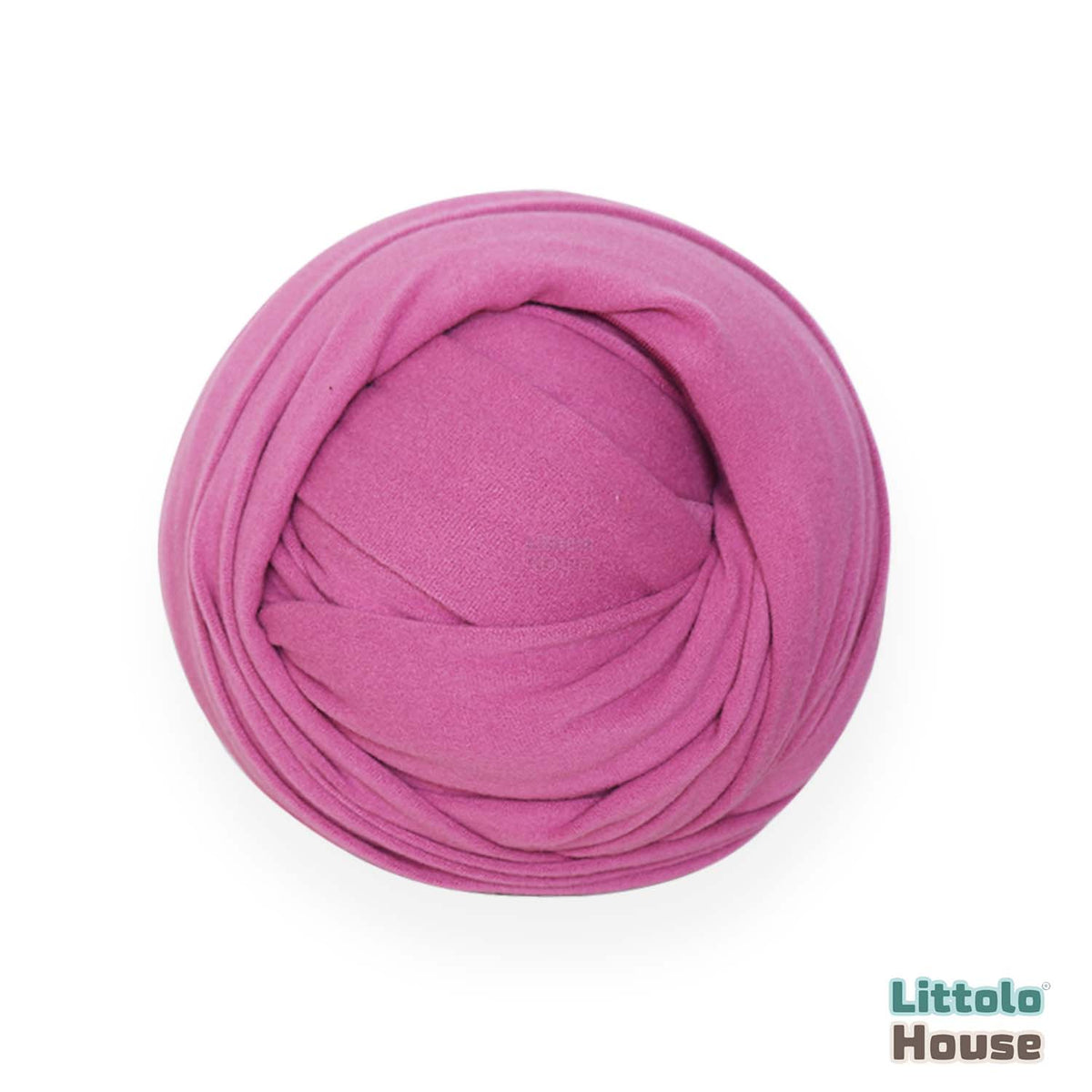 Neutral Jersey Velvet Stretch Wrap | Fuchsia Pink