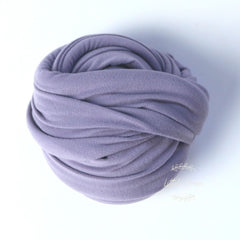 Neutral Jersey Velvet Stretch Wrap | Iris