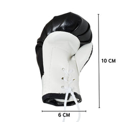 Boxing Gloves D067 | Pack of 1 Pair | Black White