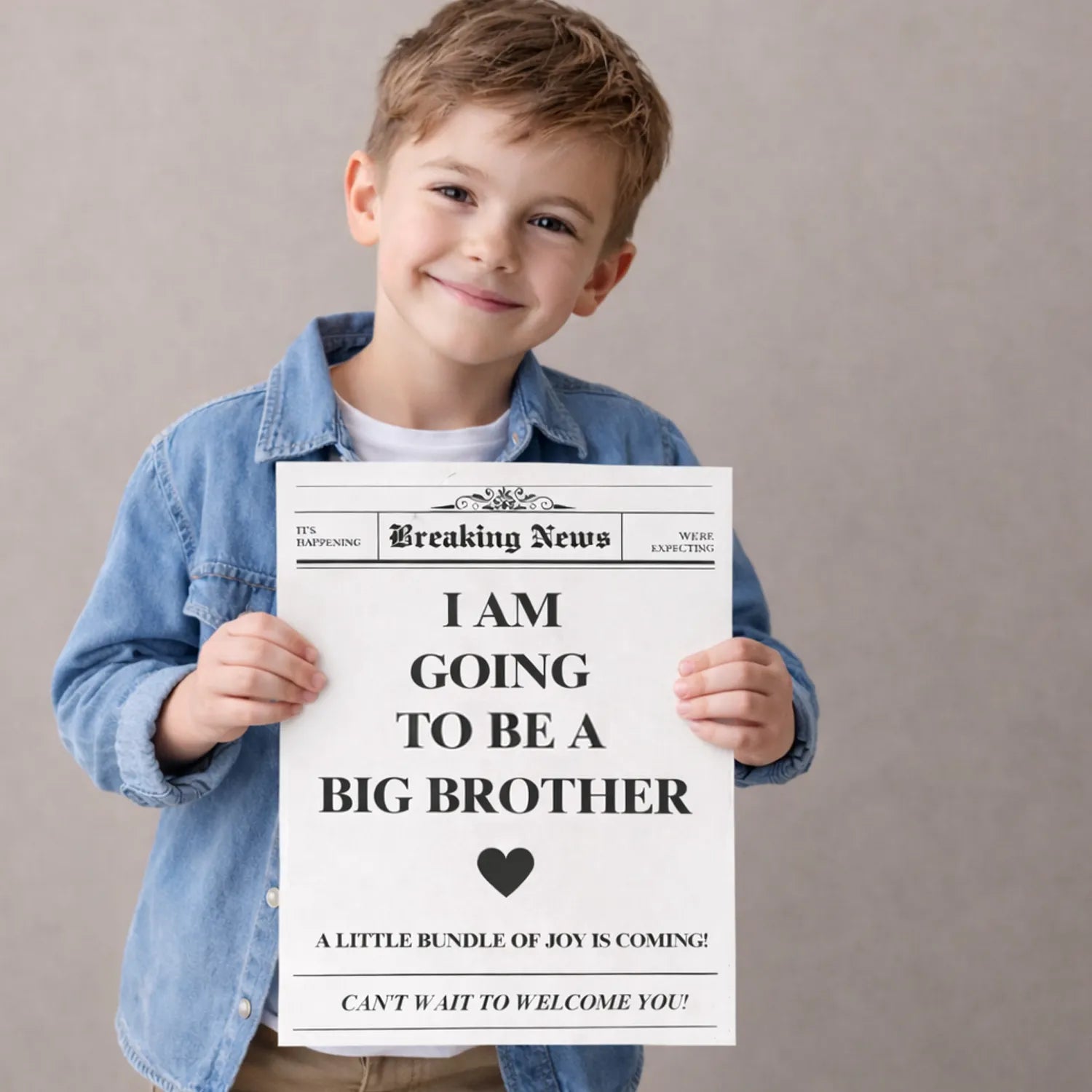 Non Tearable Dual-Side Magazine – Big Sister & Big Brother Edition D160 | Black White