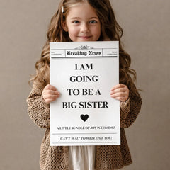Non Tearable Dual-Side Magazine – Big Sister & Big Brother Edition D160 | Black White