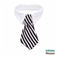 Baby Tie Collar Outfit O083 | NB | Black White
