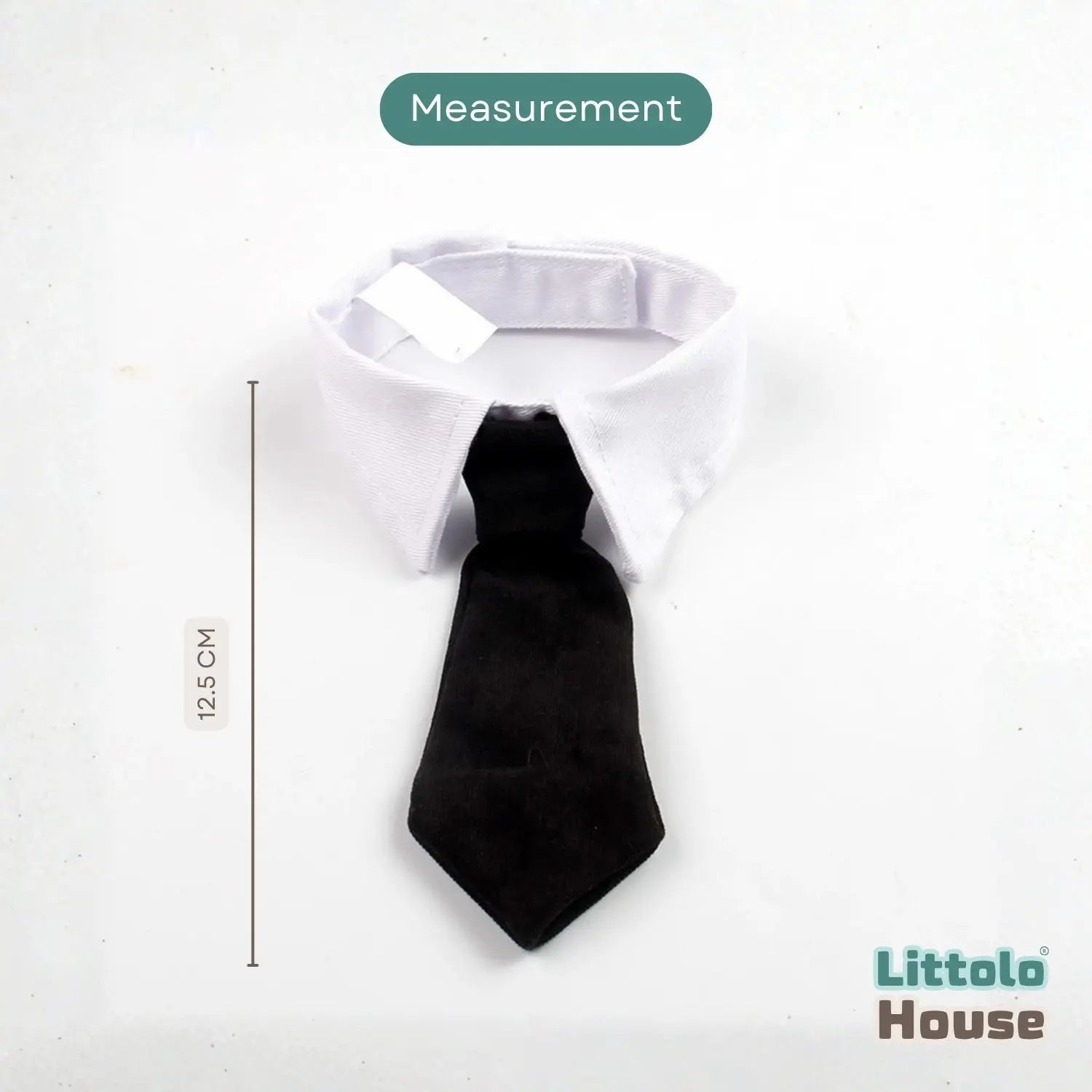 Baby Tie Collar O083 | NB | Black