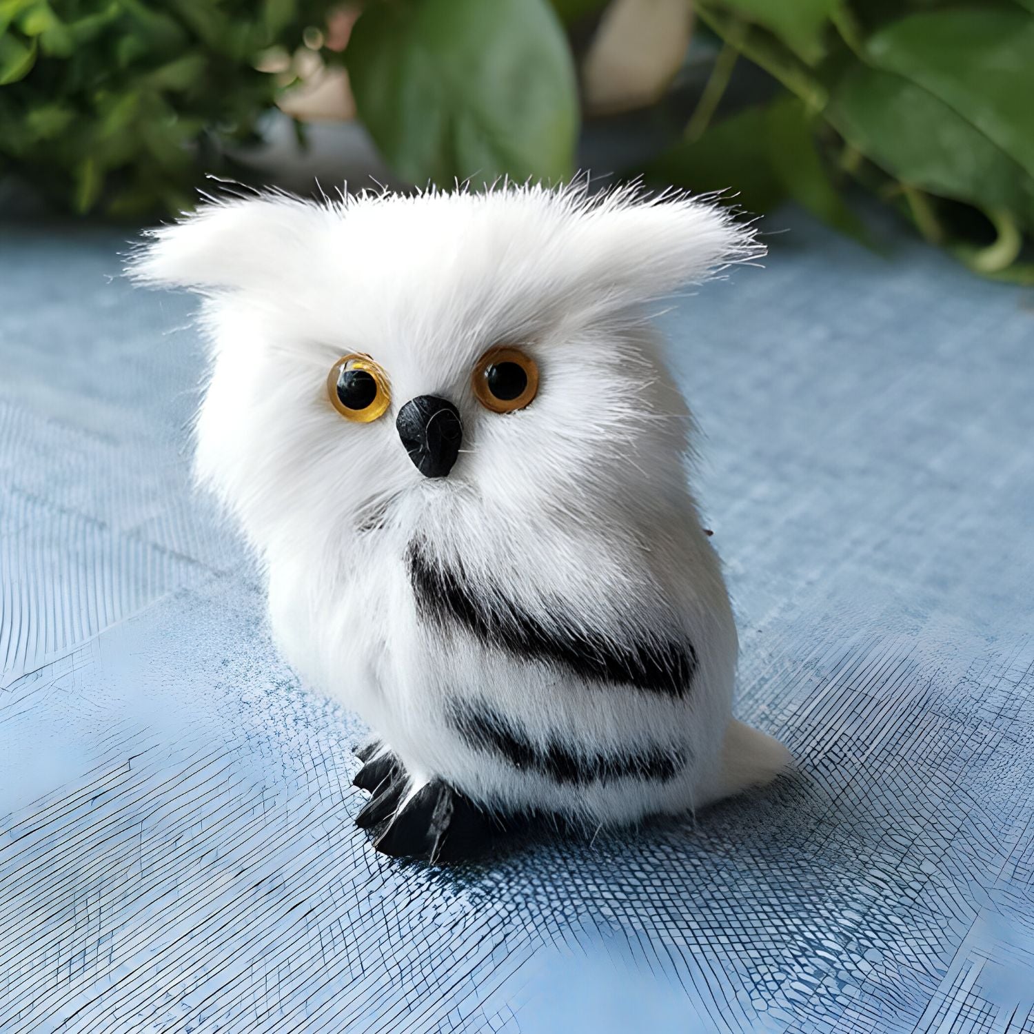 Owl Miniature D066 | Pack of 1 | White