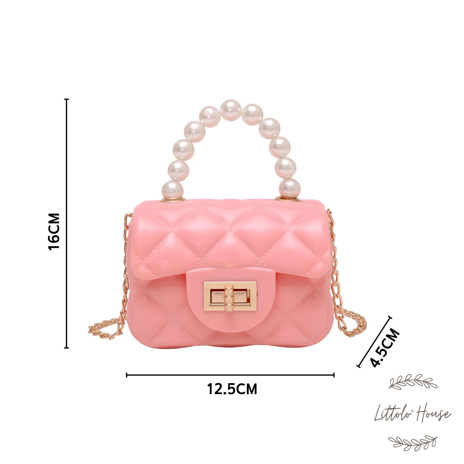 Pearl Mini Sling Bag | Pink