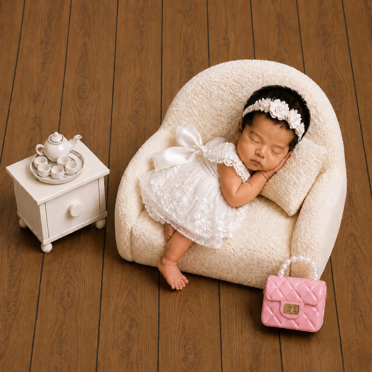 Pearl Mini Sling Bag | Pink