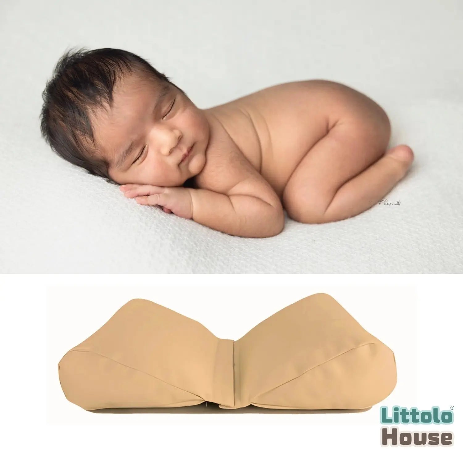 Posing Aid Butterfly Style P15 Set of 2 | NB | Light Brown