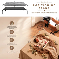 Baby Positioning Stand with Mattress | Posing Aids | Black