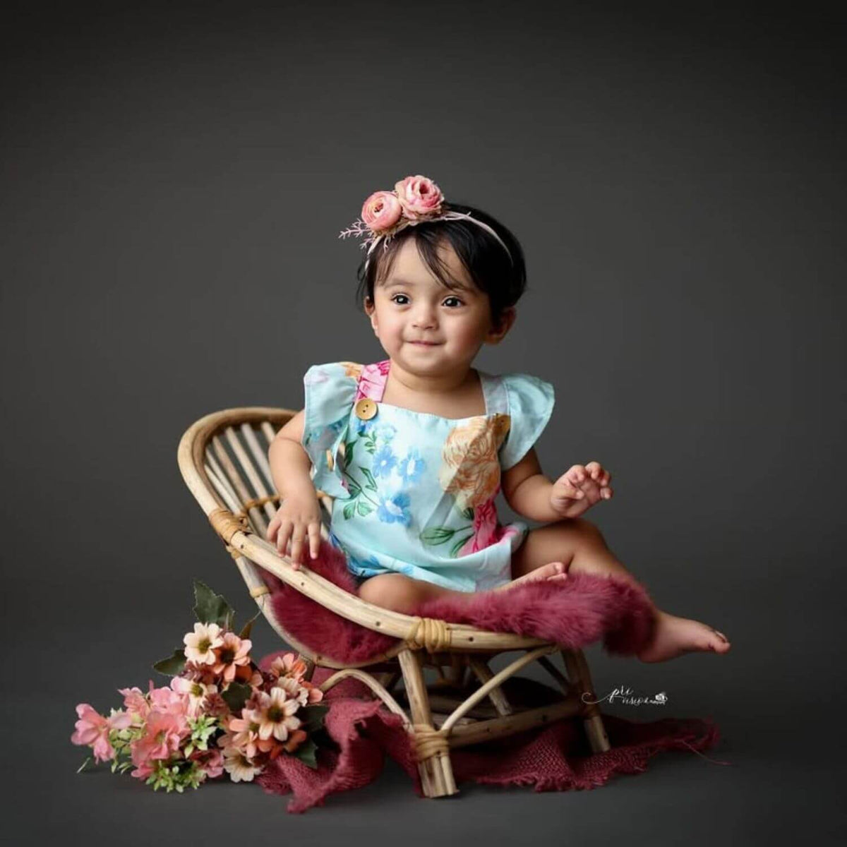 Cane Stylish Arm Rest Chair | Cane | Natural Wood