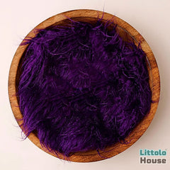 Faux Fur Fabric Layer L055 | Purple