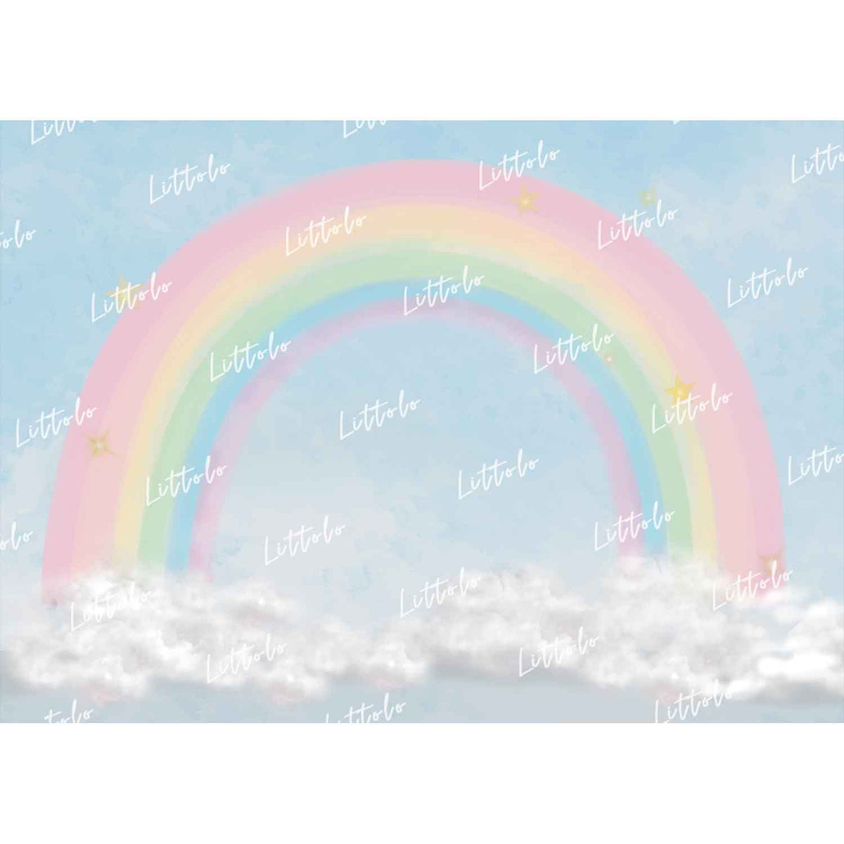 LB0222 Full Rainbow Theme Backdrop