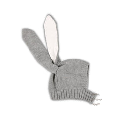 Baby Rabbit Ears Bonnet B015 | 1Y | Grey