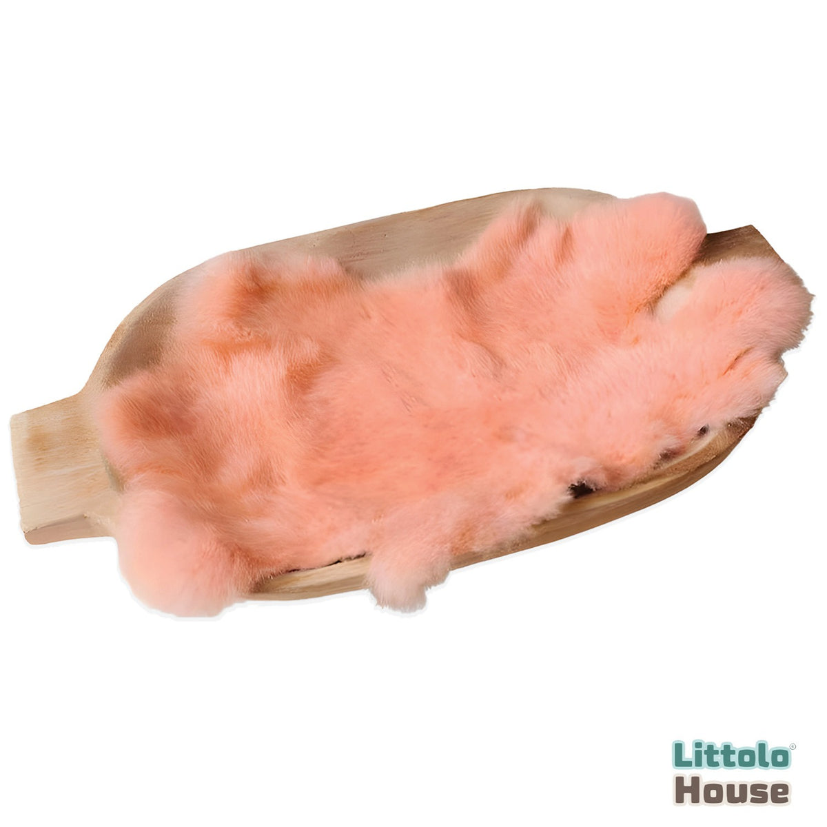 Rabbit Fur Layer | Flamingo