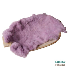 Rabbit Fur Layer | Purple