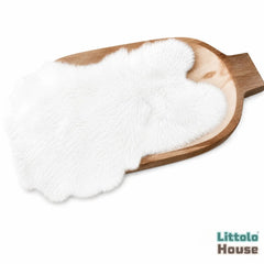 Rabbit Fur Layer | White