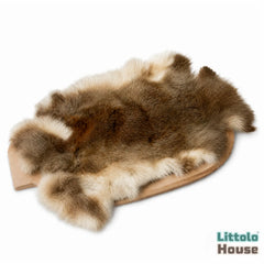 Rabbit Fur Layer | Light Brown
