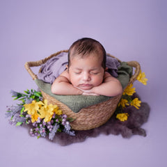 Rabbit Fur Layer | Purple