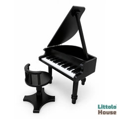 Royal Baby Piano | Wooden Decorative | Black
