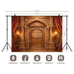 LB1569 Chhatrapati Shivaji Maharaj Backdrop