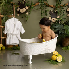 Milk Bathtub | Metal | 1Y | White