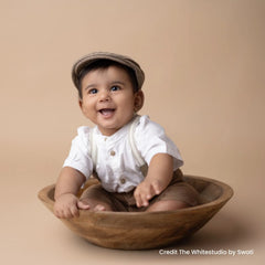 Handmade Round Bowl | Wooden Tableware | Natural Wood