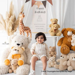 Boho Premium Pennant Bunting Banner D165 Set of 1 | M | Brown