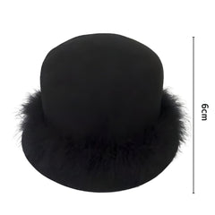 Top Fur Hat B026 | NB | Black