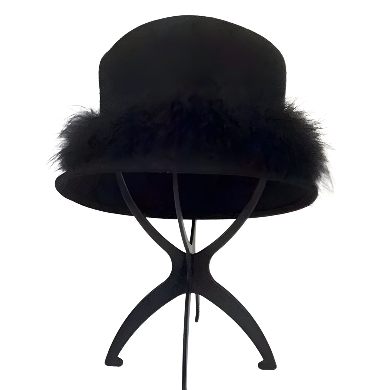 Top Fur Hat B026 | NB | Black