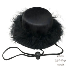 Top Fur Hat B026 | NB | Black